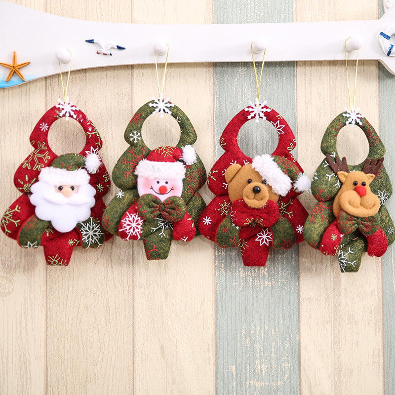Wholesale Christmas Non-woven Pendant Three-dimensional Pendant